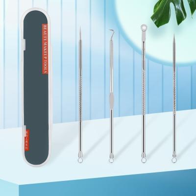 Professional Stainless Steel Acne Needle &amp;amp; Blackhead Remover Tool Set – Pimple Extractor Kit for Clear &amp;amp; Hygienic Skincare